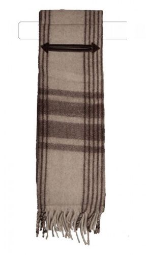 Wool Saddle Scarf with Pocket